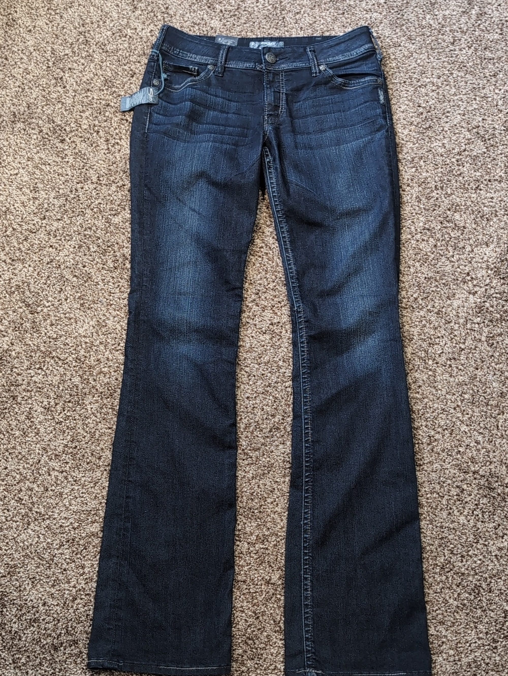 Silver Jeans Suki Mid Rise Boot Cut NEW Size 31 (US12)